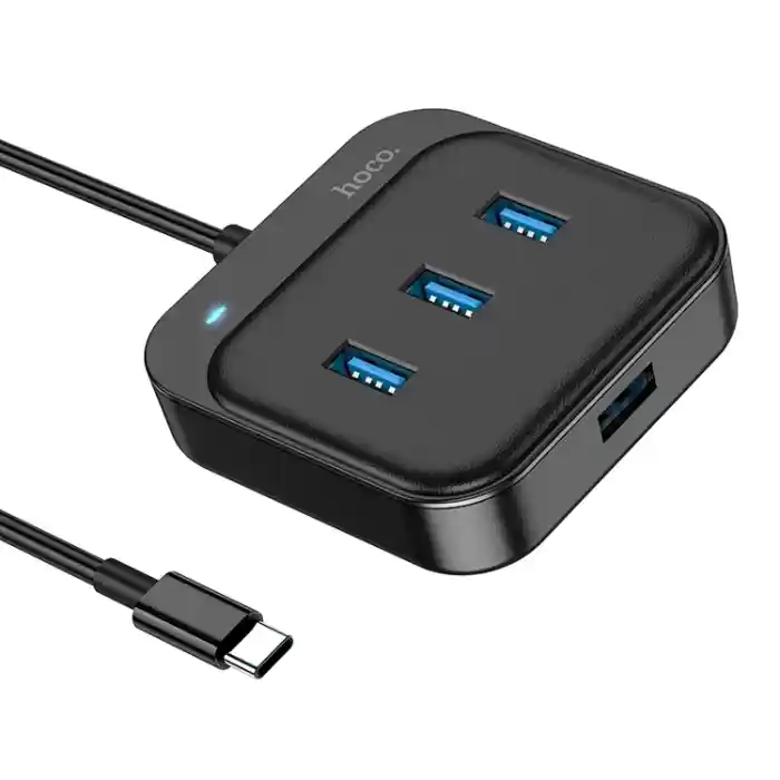 Hoco HB31 4-in-1 USB to 1xUSB3.0 & 3xUSB2.0 Converter